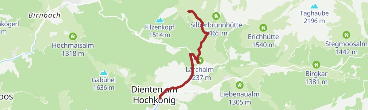 Route map: e-Bike Tour - Pichlalm Runde